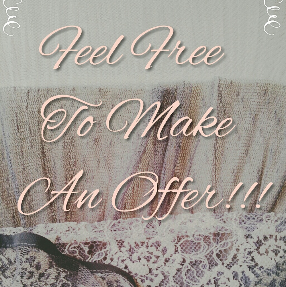 Feel free to make an offer!!!